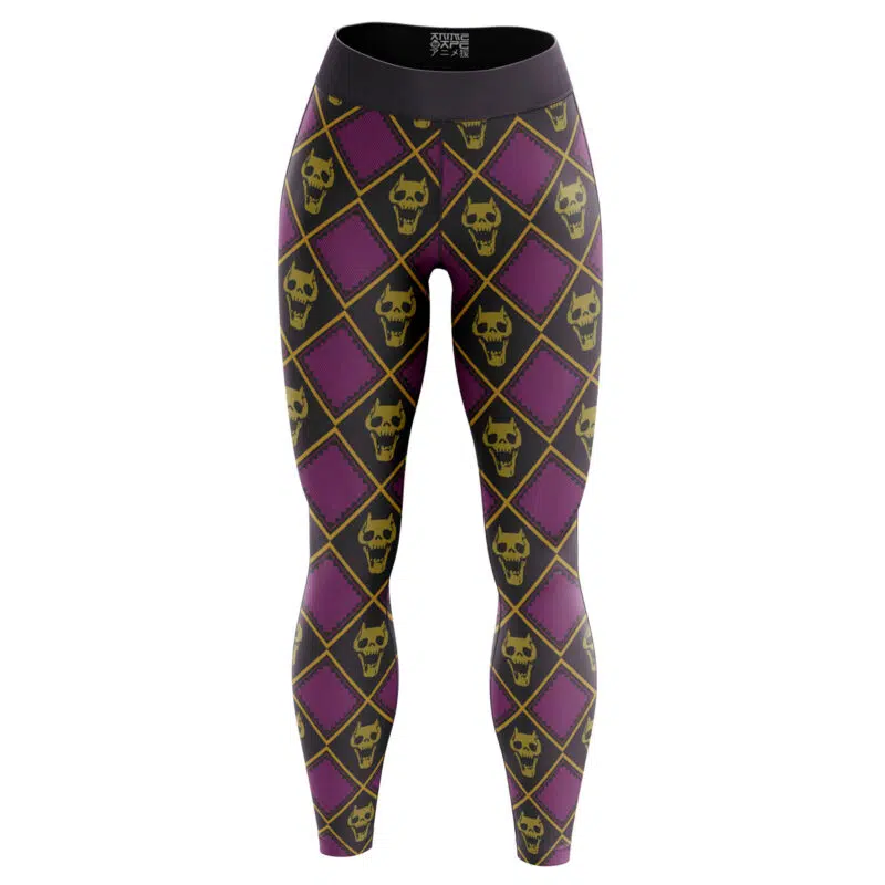 Kira Killer Queen Jojo's Bizarre Adventure Custom Unisex Leggings Spats Training Tights