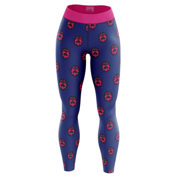 Giorno Giovanna Jojo's Bizarre Adventure Custom Unisex Leggings Spats Training Tights