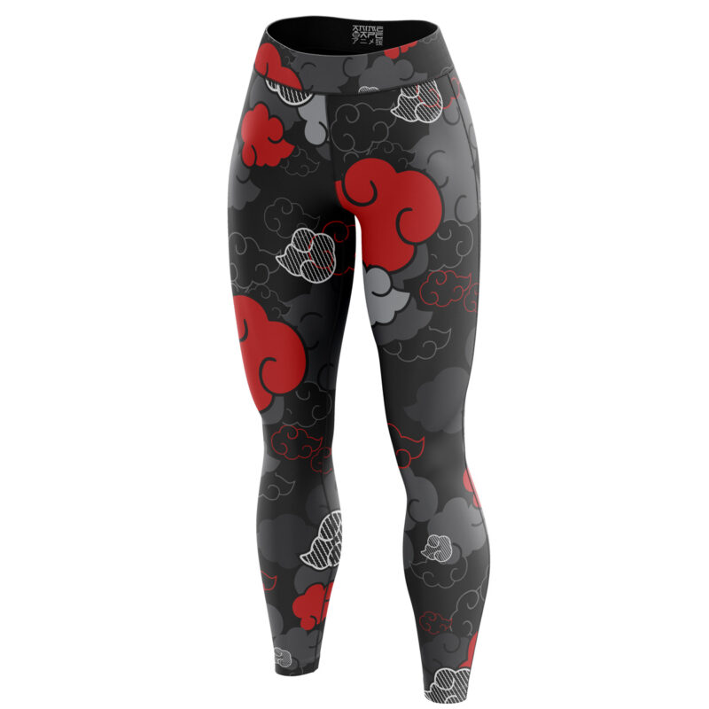 Black Aloha Akatsuki   Leggings  - Image 2