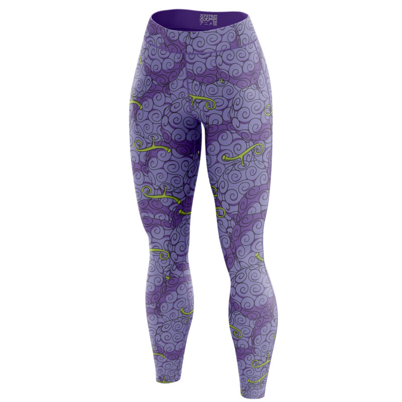 Gomu Gomu No Mi Devil Fruit One Piece  Leggings  - Image 3