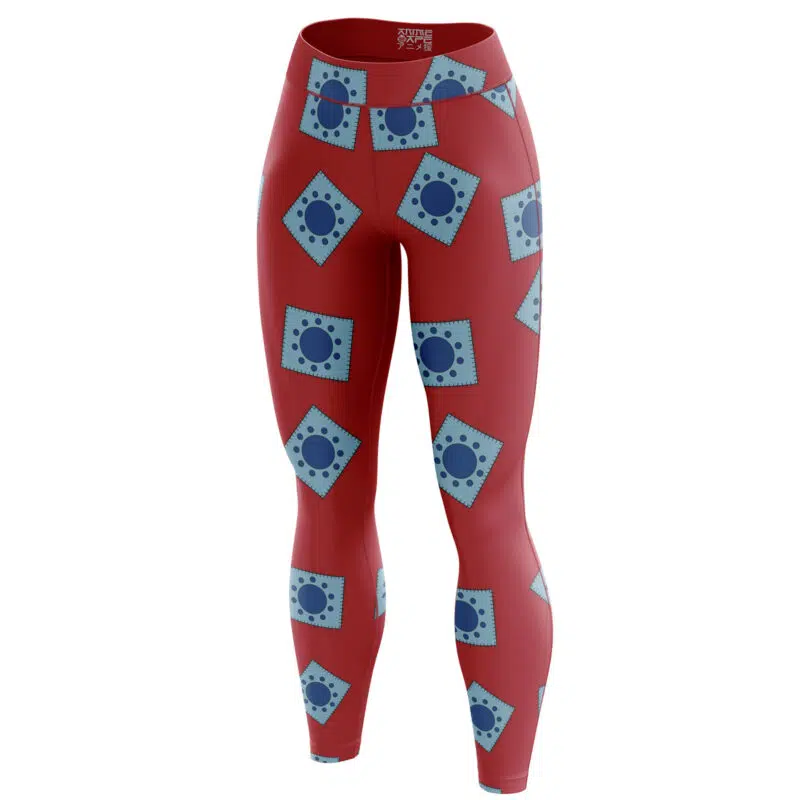 Luffy Wano One Piece  Leggings  - Image 4