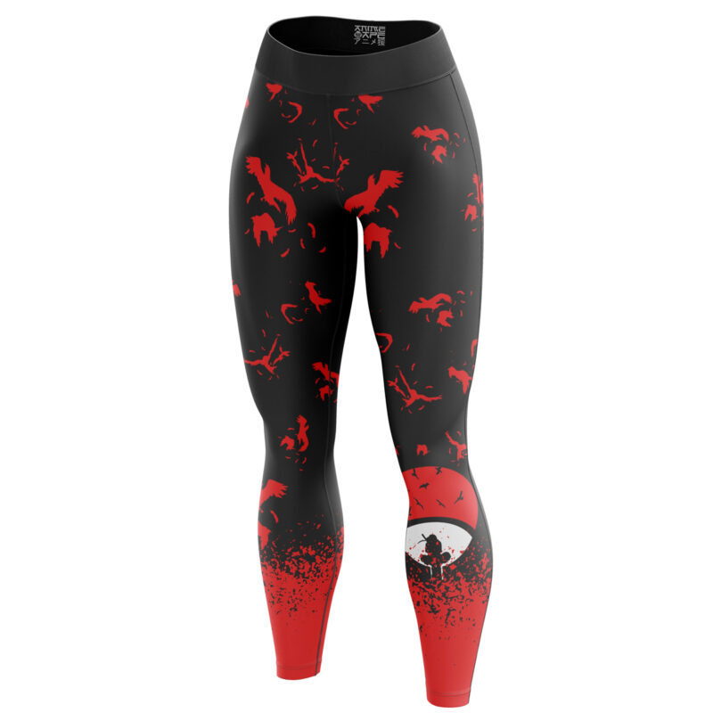 Uchiha Symbol Itachi Shippuden  Leggings  - Image 3