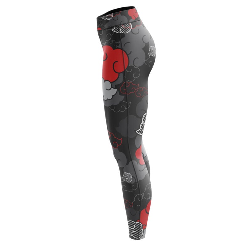 Black Aloha Akatsuki   Leggings  - Image 4