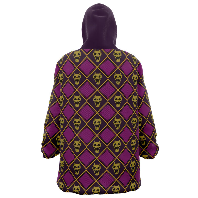 Kira Killer Qeen Jojo's Bizarre Adventure Snug Oversized Blanket Hoodie - Image 3