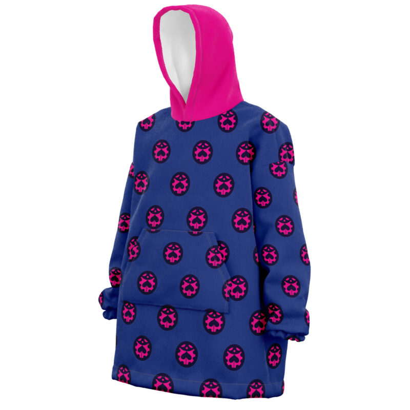 Giorno Giovanna Jojo's Bizarre Adventure Snug Oversized Blanket Hoodie - Image 2
