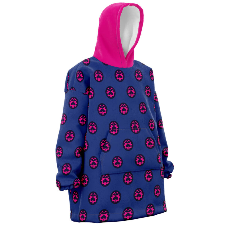 Giorno Giovanna Jojo's Bizarre Adventure Snug Oversized Blanket Hoodie