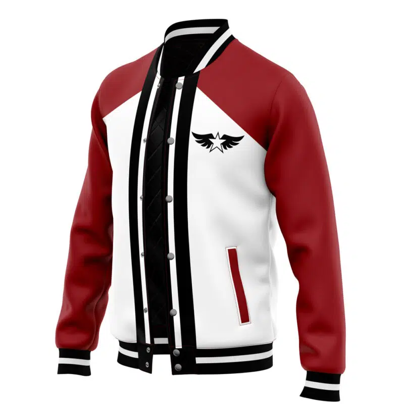 Rock Howard Fatal Fury Varsity Jacket - Image 3