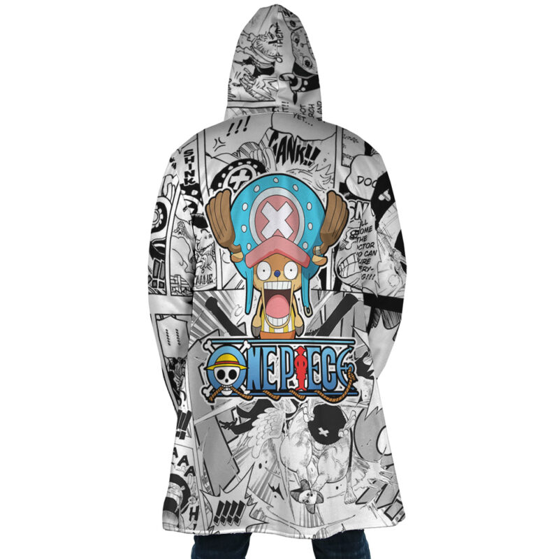 Tony Chopper Manga Panels One Piece Dream Cloak Coat - Image 5