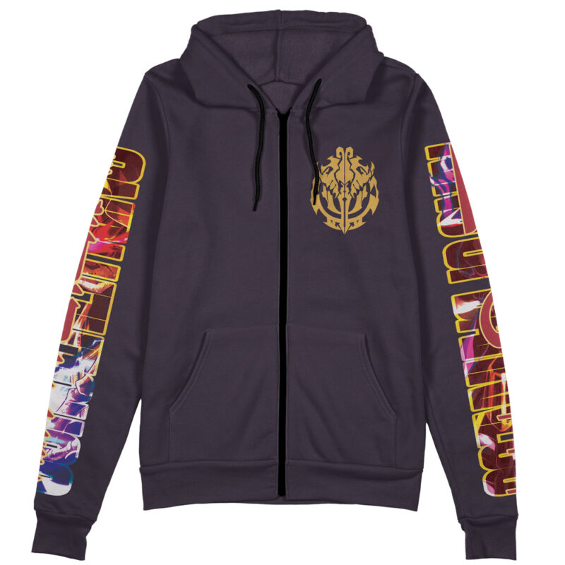 Ainz Ooal Gown Overlord Streetwear Zip Hoodie Jacket - Image 2