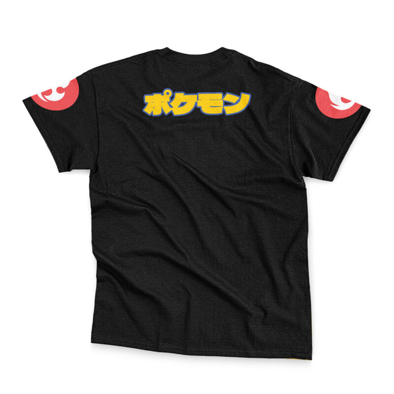 Fire Type Pokemon Streetwear T-Shirt - Image 4