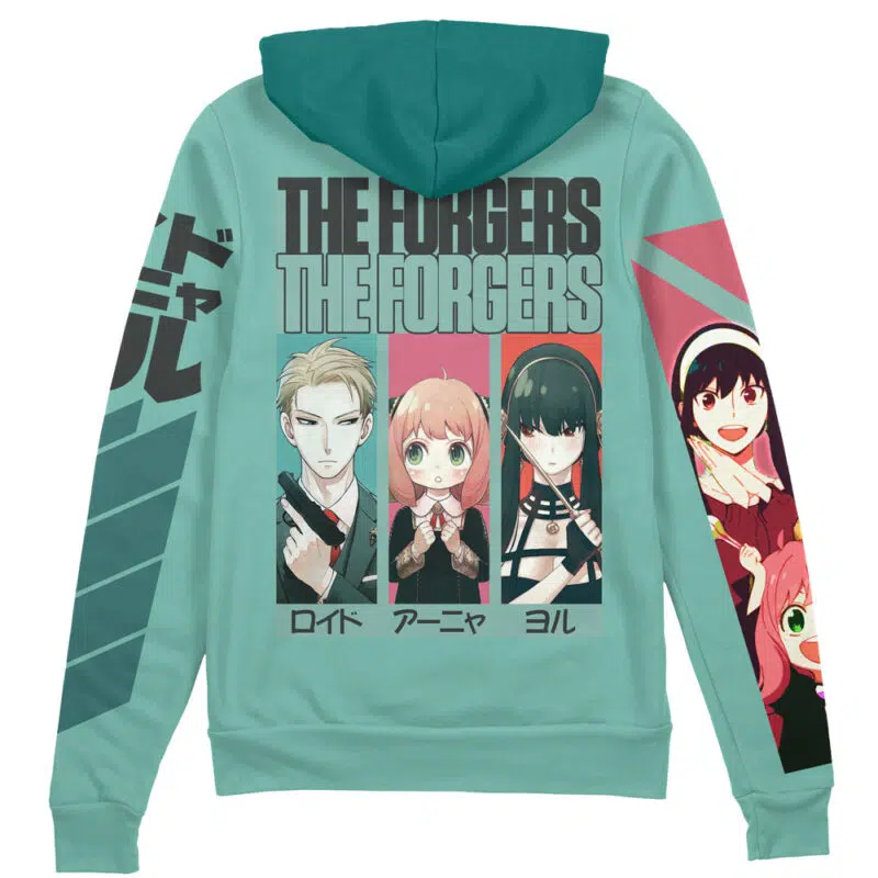 Forgers Spy x Family Streetwear Zip Hoodie Jacket
