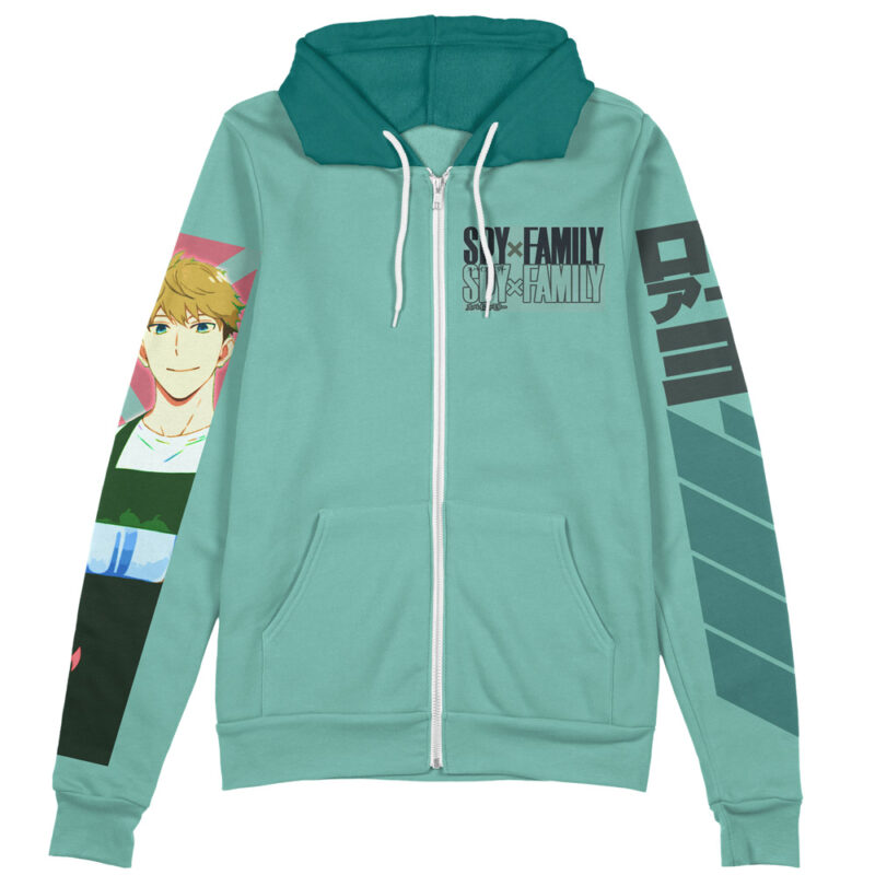 Forgers Spy x Family Streetwear Zip Hoodie Jacket - Image 2