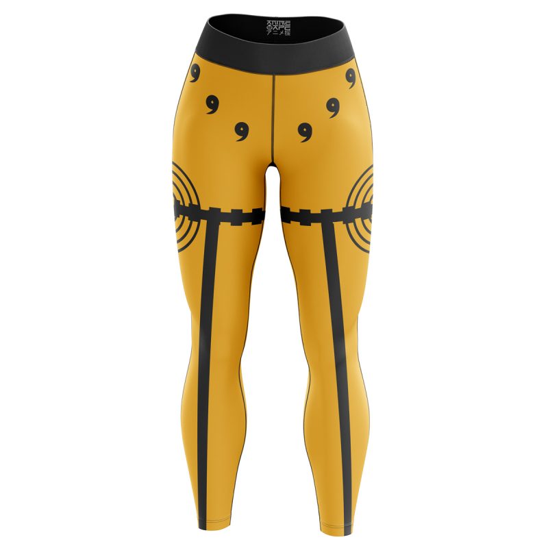 Kyuubi Mode Naruto Custom Unisex Leggings Spats Training Tights