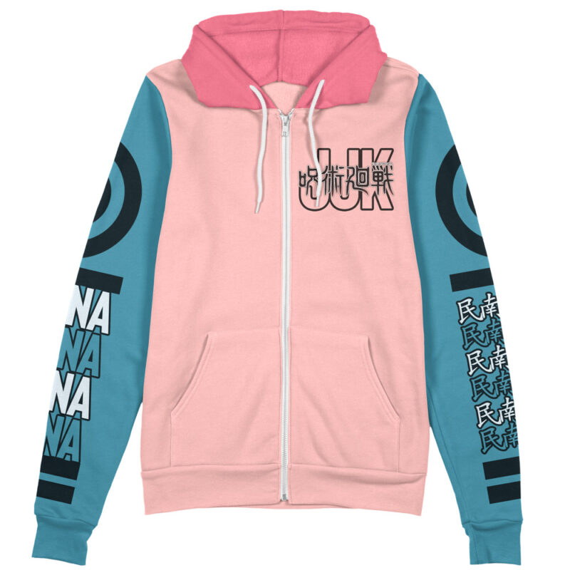 Ryomen Sukuna Jujutsu Kaisen Streetwear Zip Hoodie Jacket - Image 2