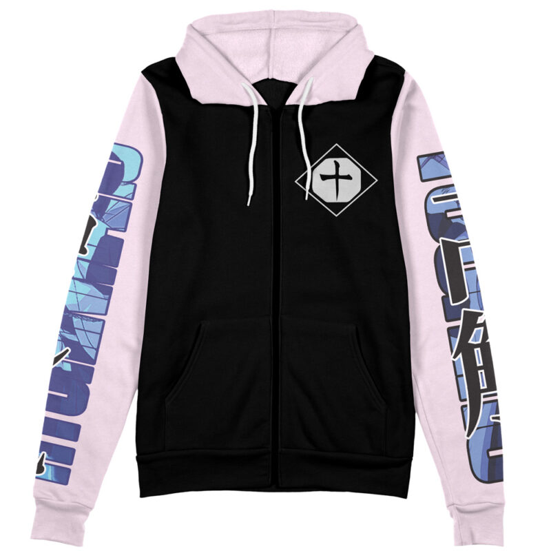 Toshiro Hitsugaya TYBWA Bleach Streetwear Zip Hoodie Jacket - Image 2