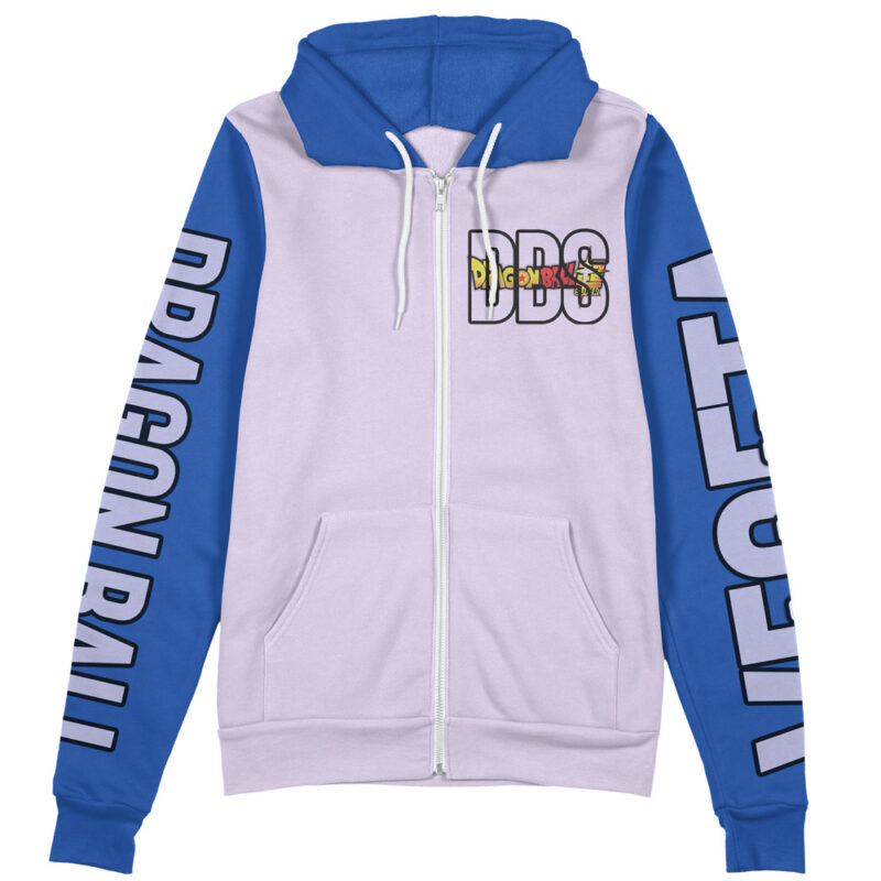 Vegeta Dragon Ball Z Streetwear Zip Hoodie Jacket - Image 2