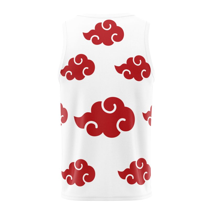 Akatsuki White  Basketball Jersey - Image 2