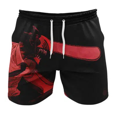 Denji Chainsaw Man Gym Shorts
