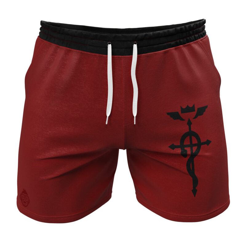 Edward Elric Fullmetal Alchemist Gym Shorts