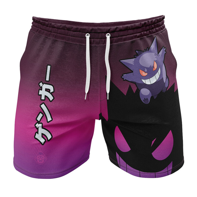 Gengar Shadow Pokemon Gym Shorts