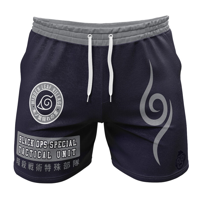 Kakashi Anbu v2 Shippuden Gym Shorts