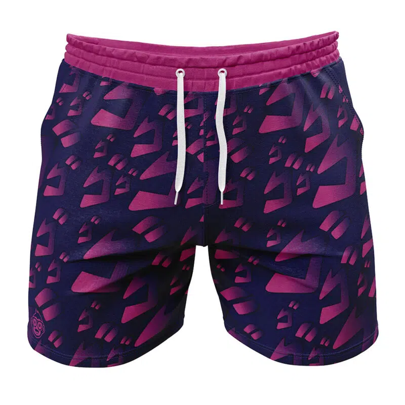 Menacing Aura Jojo's Bizarre Adventure Gym Shorts