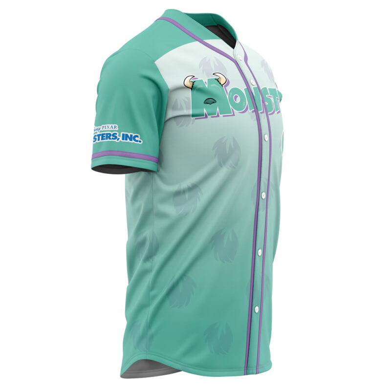 Sully Monsters Inc. V1 Baseball Jersey - Image 2