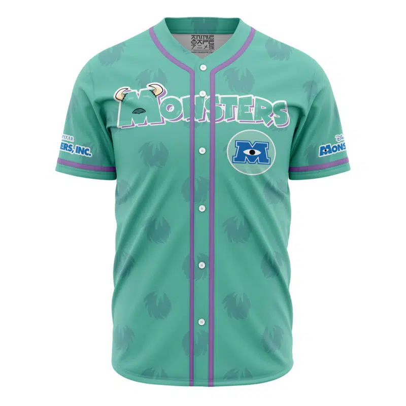 Sully Monsters Inc. V2 Disney Baseball Jersey