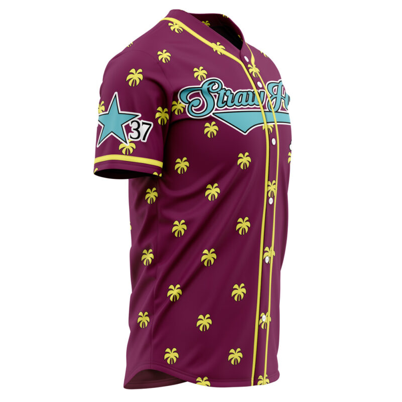 Straw Hats Franky One Piece Baseball Jersey - Image 2