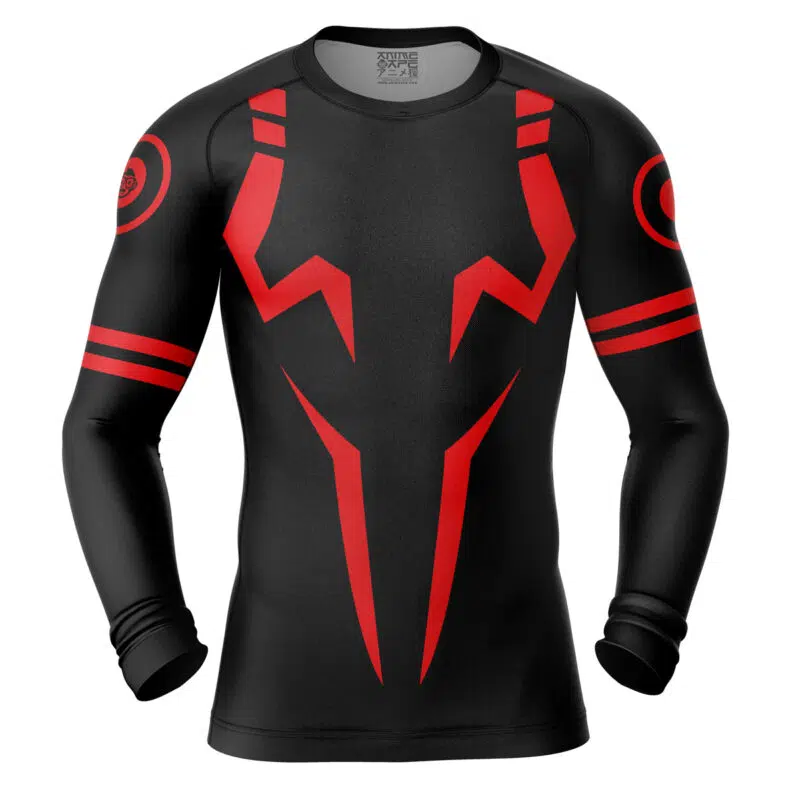 Sukuna Jujutsu Kaisen Long Sleeve Rash Guard Compression