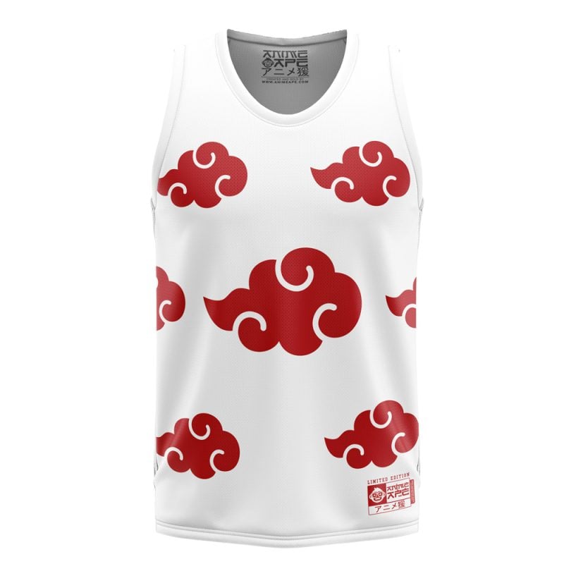 Akatsuki White Naruto Basketball Jersey