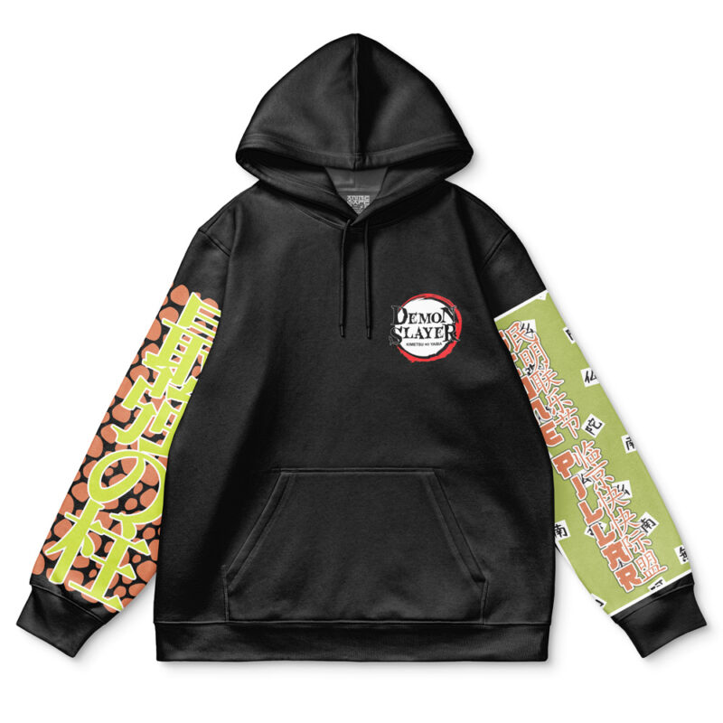 Gyomei Himejima Demon Slayer Streetwear Hoodie - Image 2