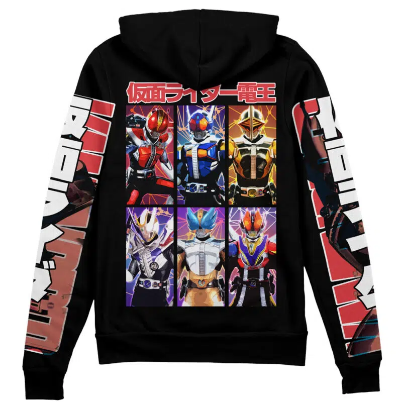 Kamen Rider Den-O Streetwear Zip Hoodie Jacket