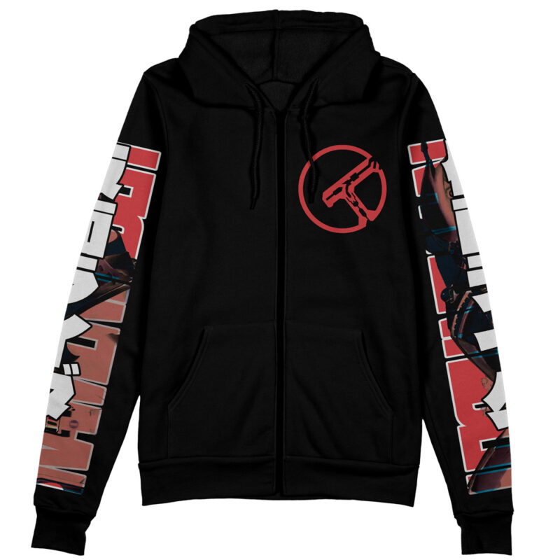 Kamen Rider Den-O Streetwear Zip Hoodie Jacket - Image 2