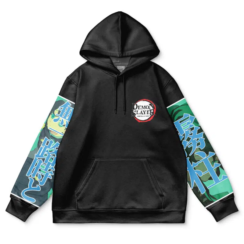 Muichiro Tokito Demon Slayer Streetwear Hoodie - Image 2