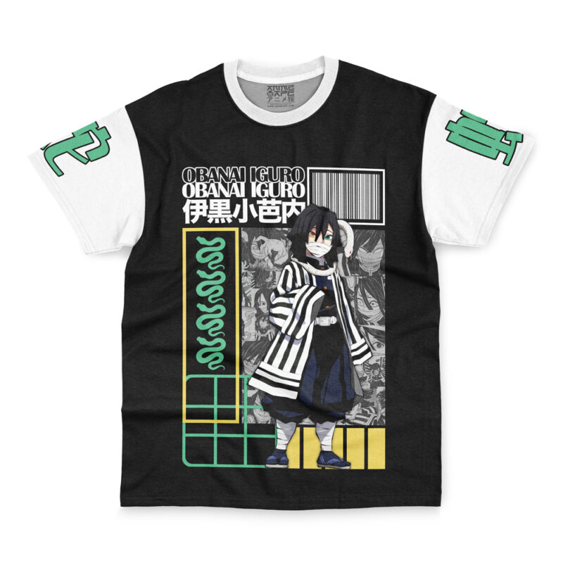 Obanai Iguro Demon Slayer Streetwear T-Shirt - Image 2