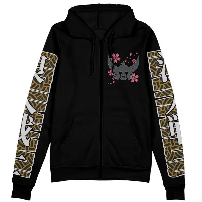 Ronin Warriors Streetwear Zip Hoodie Jacket - Image 2