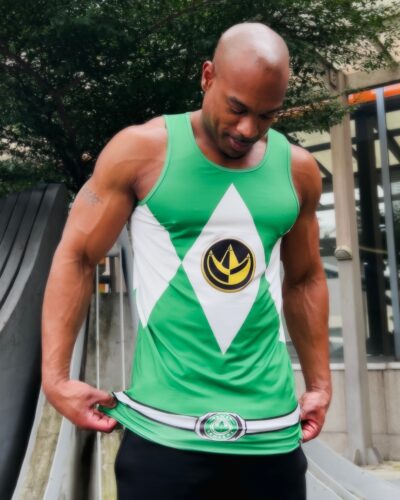 Green Ranger Mighty Morphin Power Rangers Tank Top