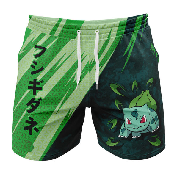 Bulbasaur Attack Pokemon Gym Shorts