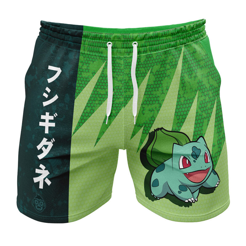 Bulbasaur Classic Pokemon Gym Shorts