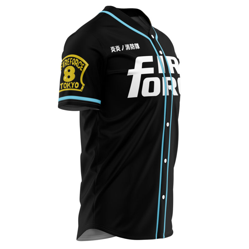 Company 8 Fire Force Baseball Jersey - Image 2