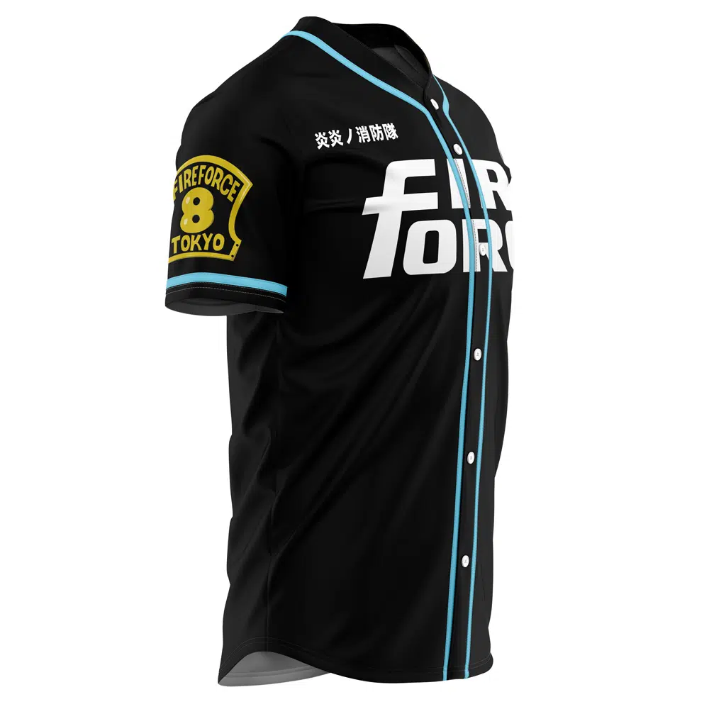 Company 8 Fire Force Baseball Jersey | Anime Ape