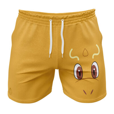 Dragonite Face Pokemon Gym Shorts