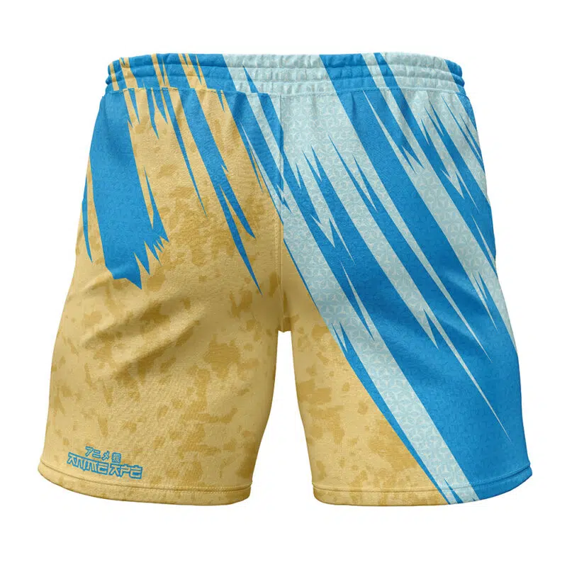 Gyarados Attack Pokemon Gym Shorts - Image 2