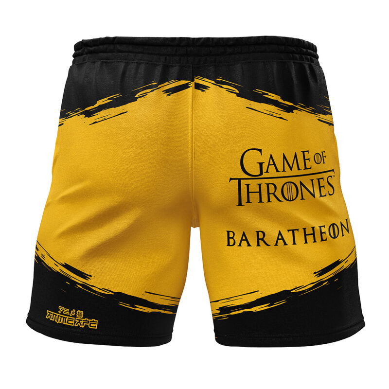 House Baratheon Game of Thrones Gym Shorts - Image 2