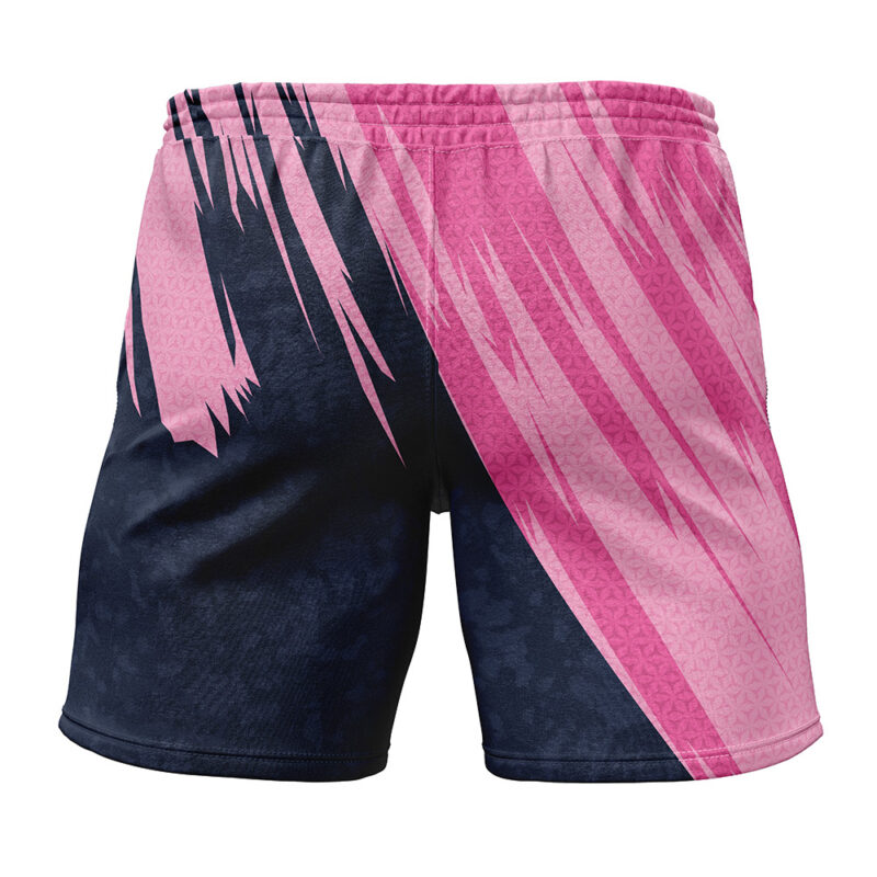 Jigglypuff Attack Pokemon Gym Shorts - Image 2