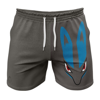 Dragonite Face Pokemon Gym Shorts