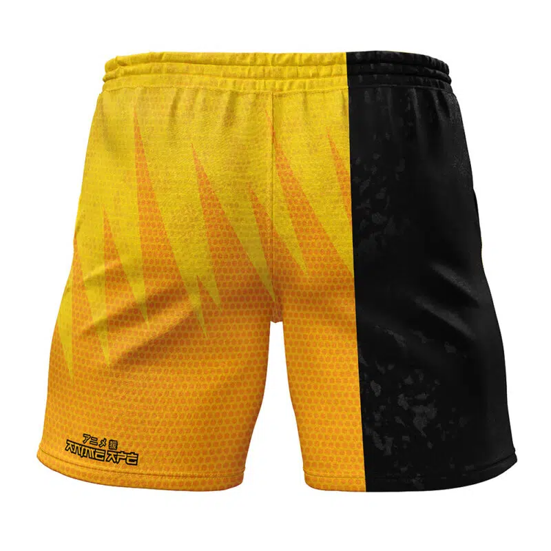 Pikachu Classic Pokemon Gym Shorts - Image 2