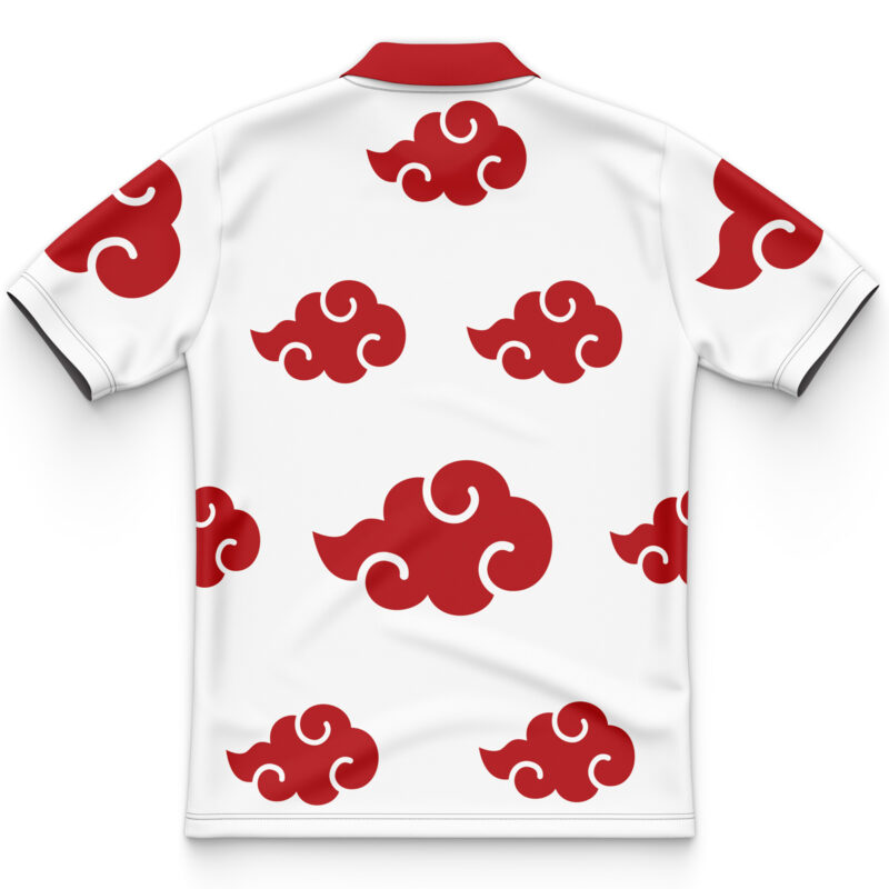 Akatsuki White  Polo Shirt - Image 2