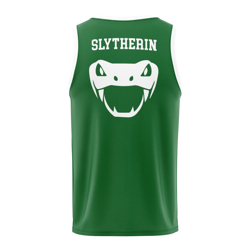 Slytherin V2 Harry Potter Basketball Jersey - Image 2
